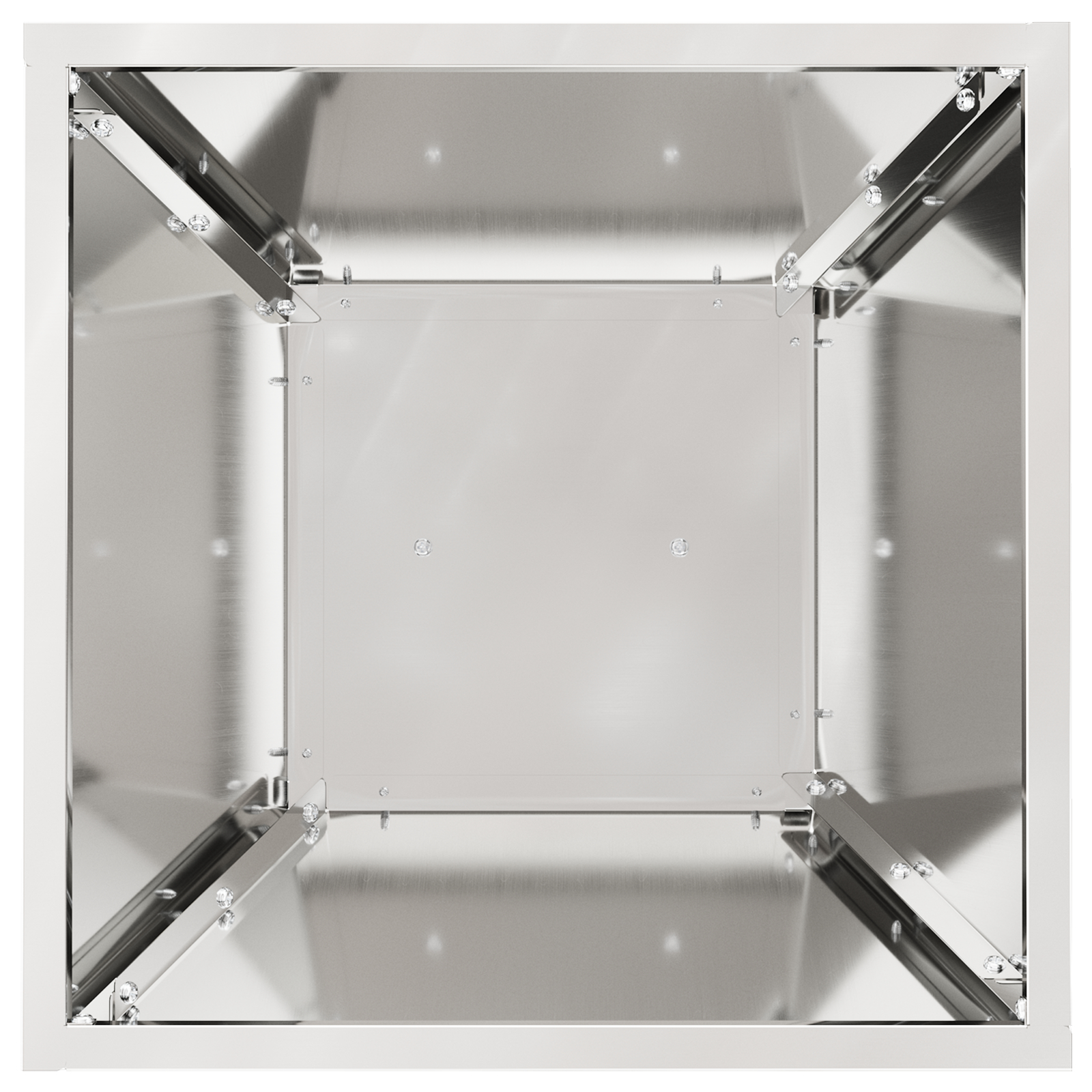 Ghivece din metal Oțel galvanizat 35 x 35 x 73 cm [6]