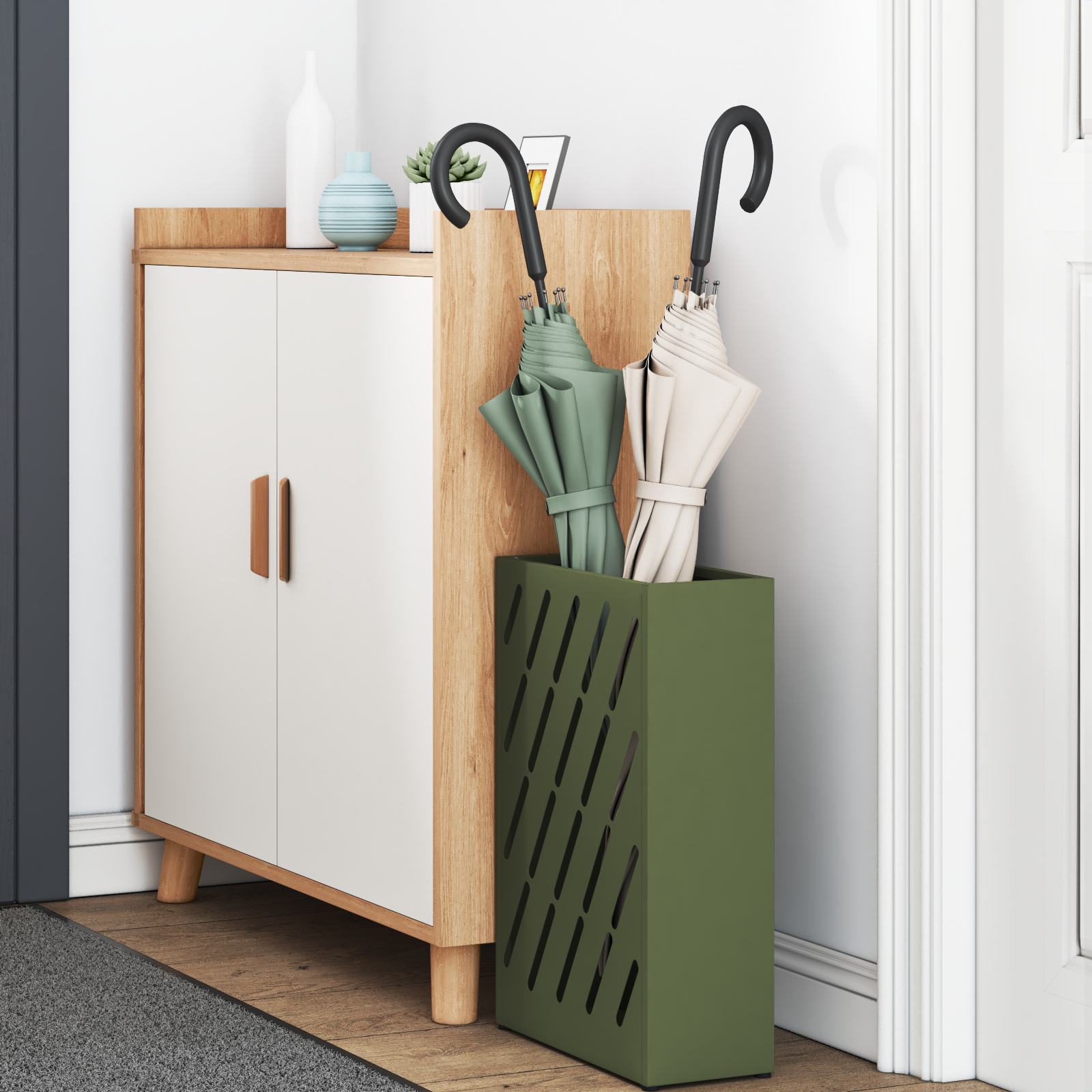 Suport de Umbrele Oliv Metal Standard Suport de Umbrele [2]