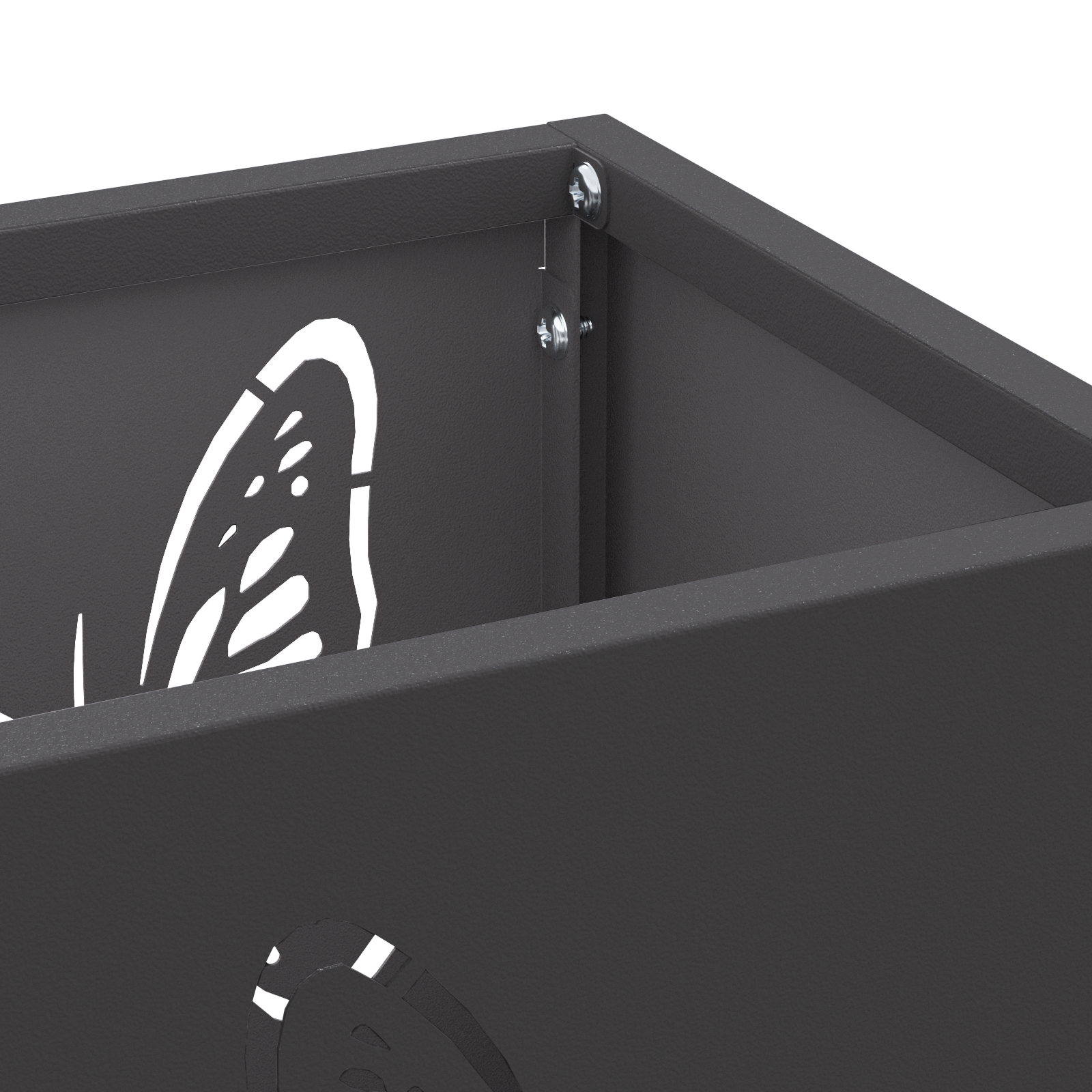 Suport de umbrele Negru Metal Mediu Inserții decorative [3]