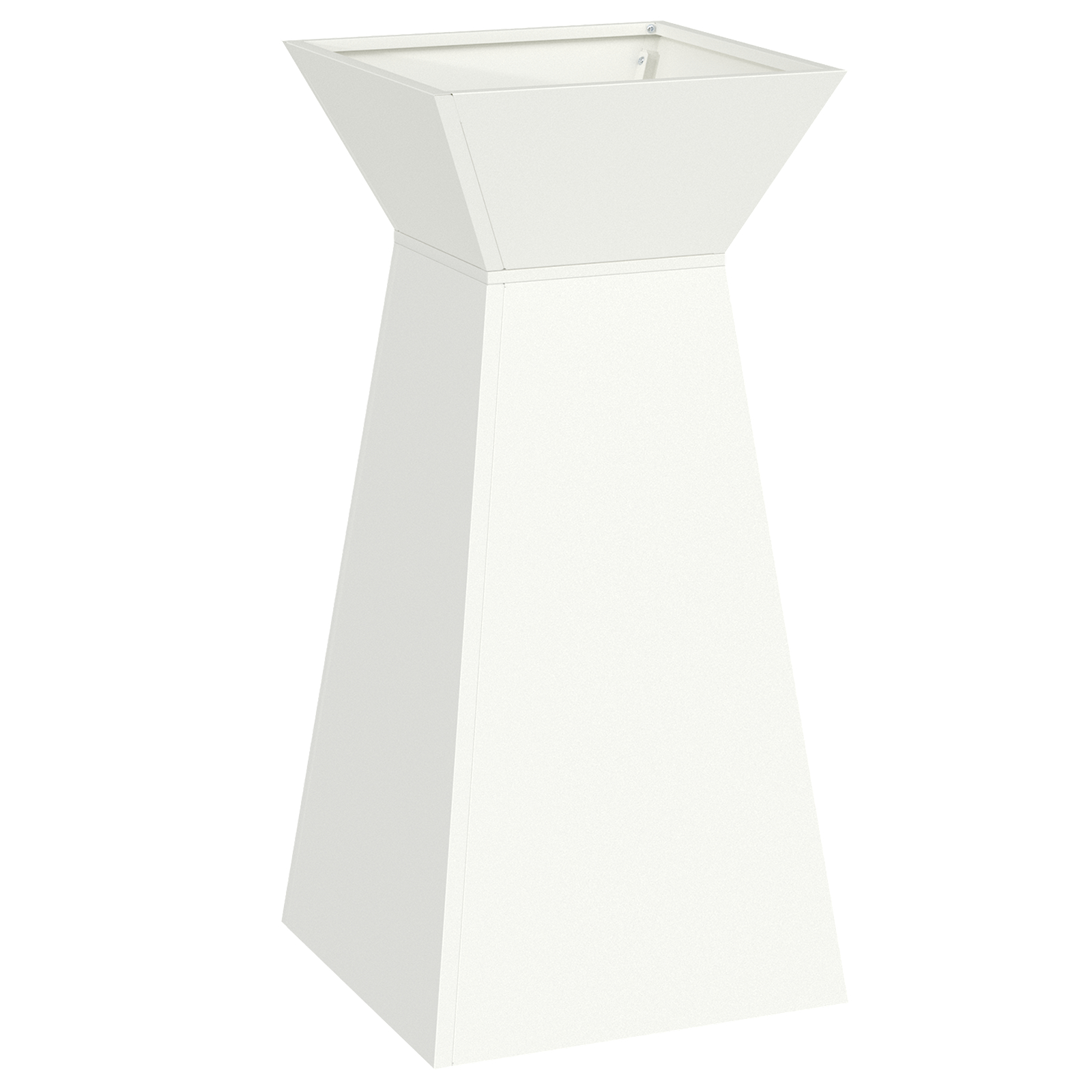 Suport pentru plante Alb Plastic 35 x 35 x 73 cm [4]