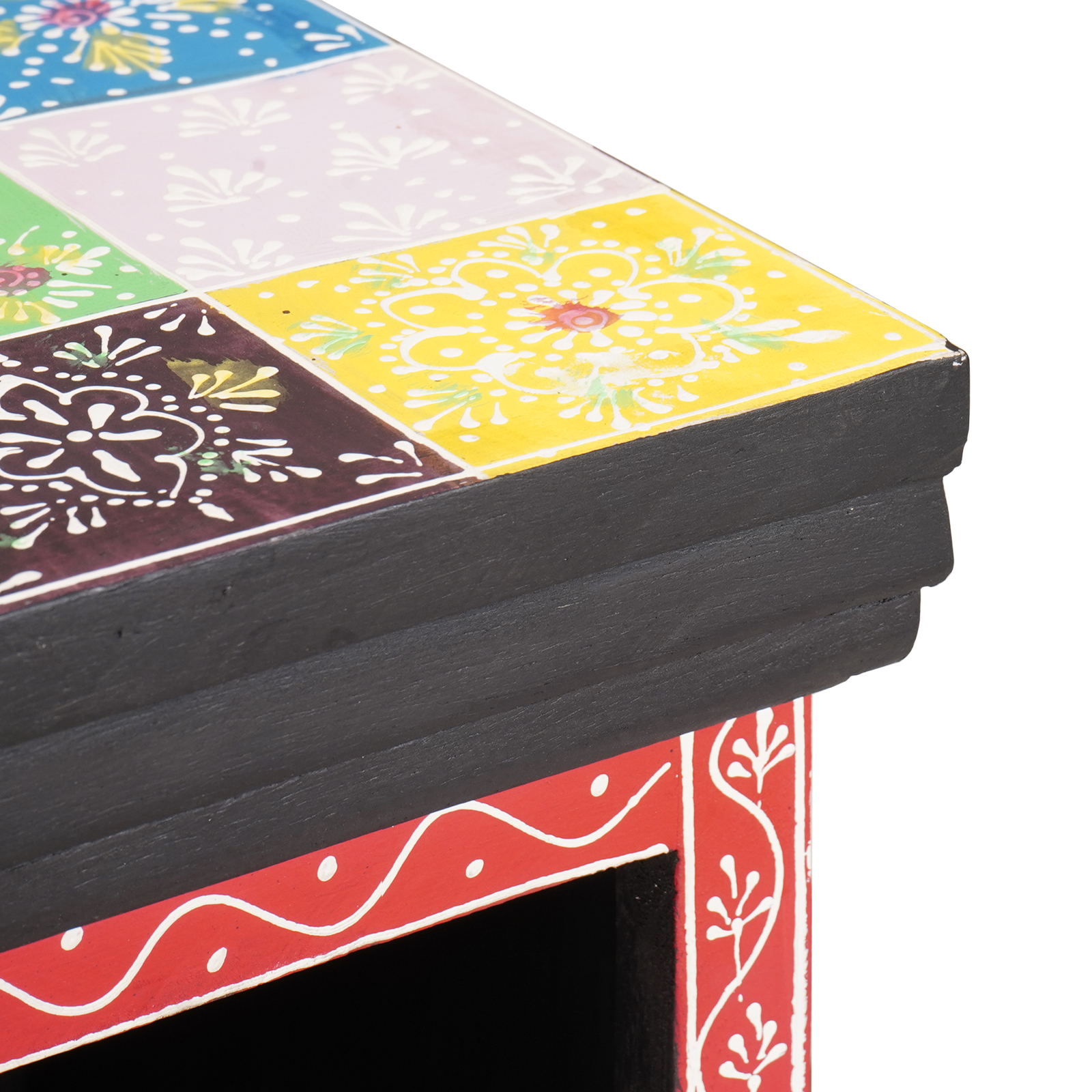 Cabinet 30x30x90 cm din lemn solid de mango [6]