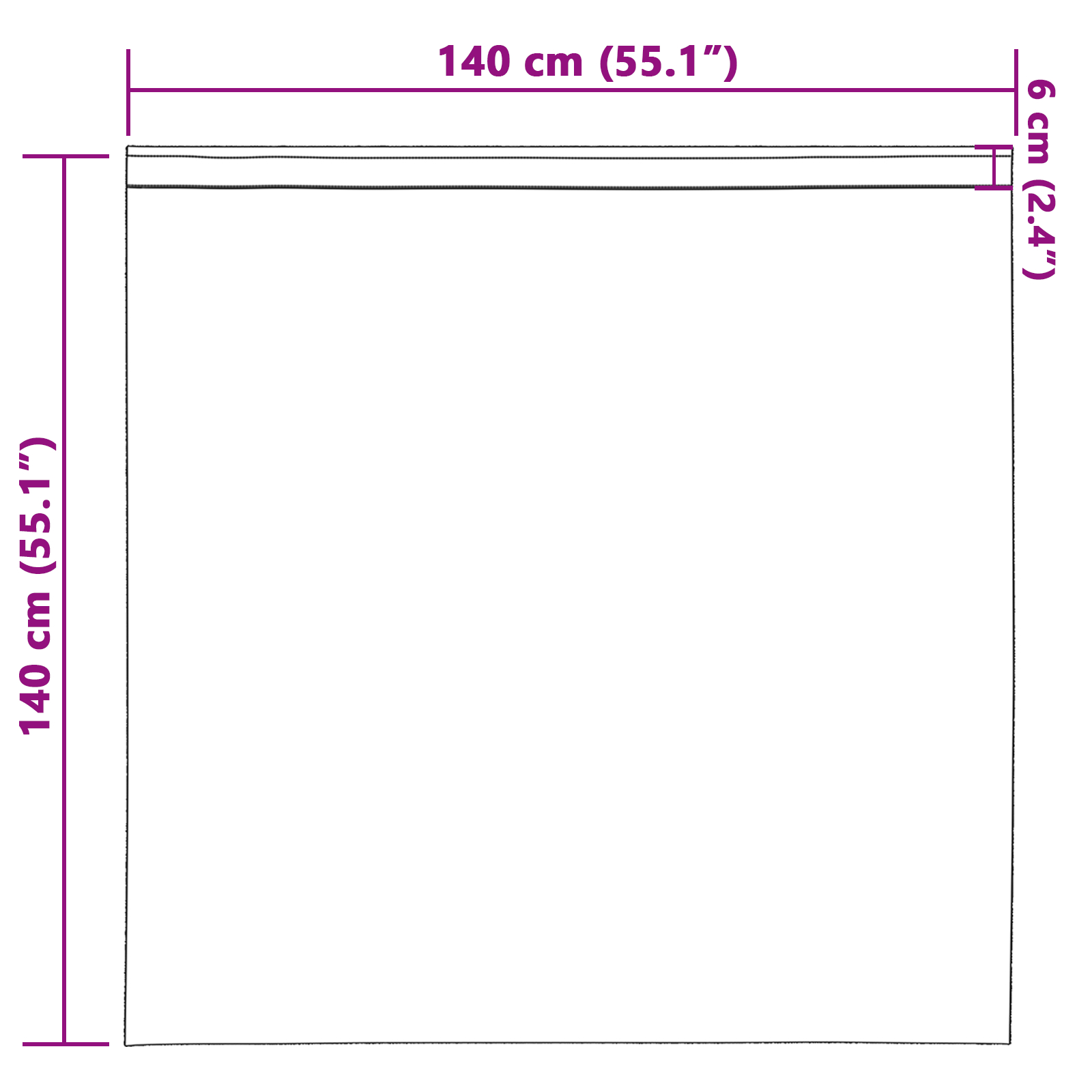 Draperii din catifea 2 buc cu buzunare pentru baghetă Cappuccino 140x140 cm [8]