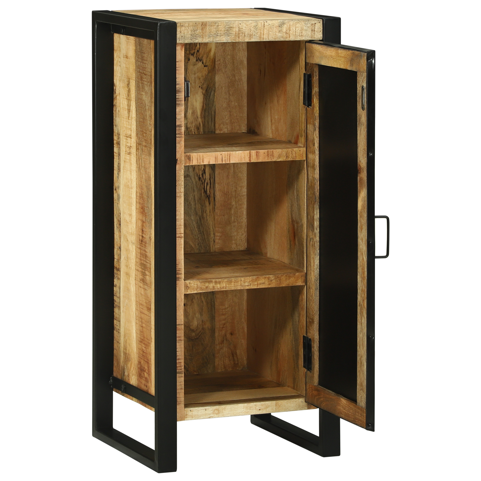 Cabinet de perete 40x35x90 cm Lemn brut de mango [3]