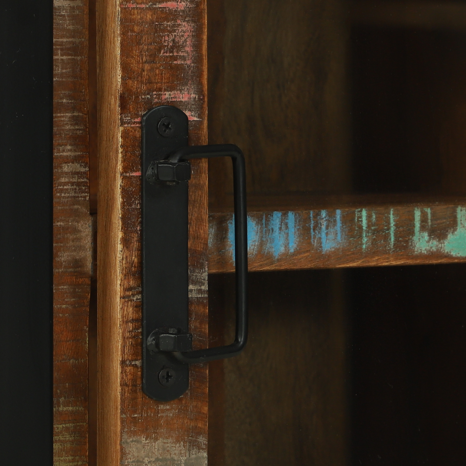 Cabinet de baie Multicolor 40x30x60 cm Lemn masiv reciclat [9]