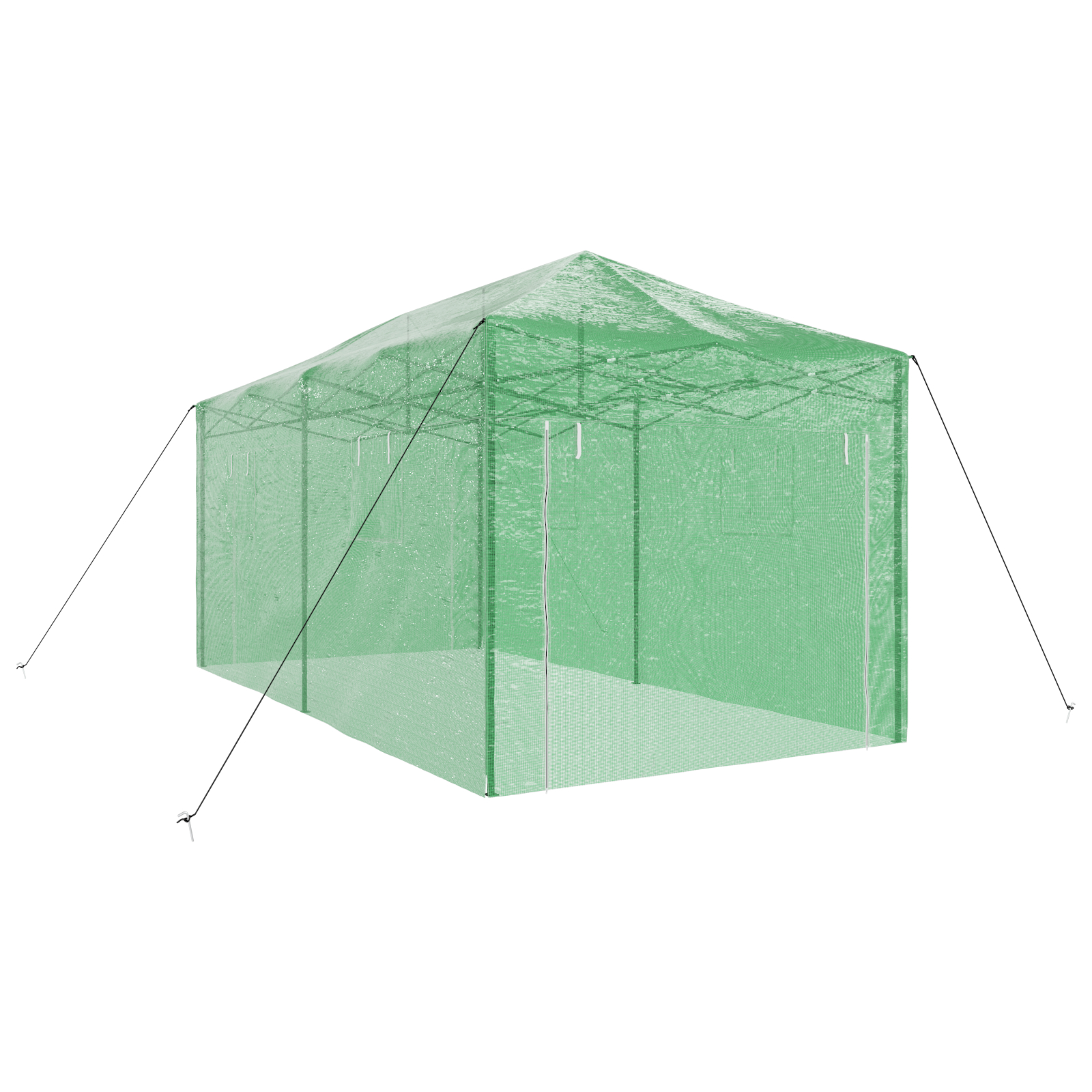 Sera walk-in cu Cadru Pop-up Verde 580x290x315 cm [3]