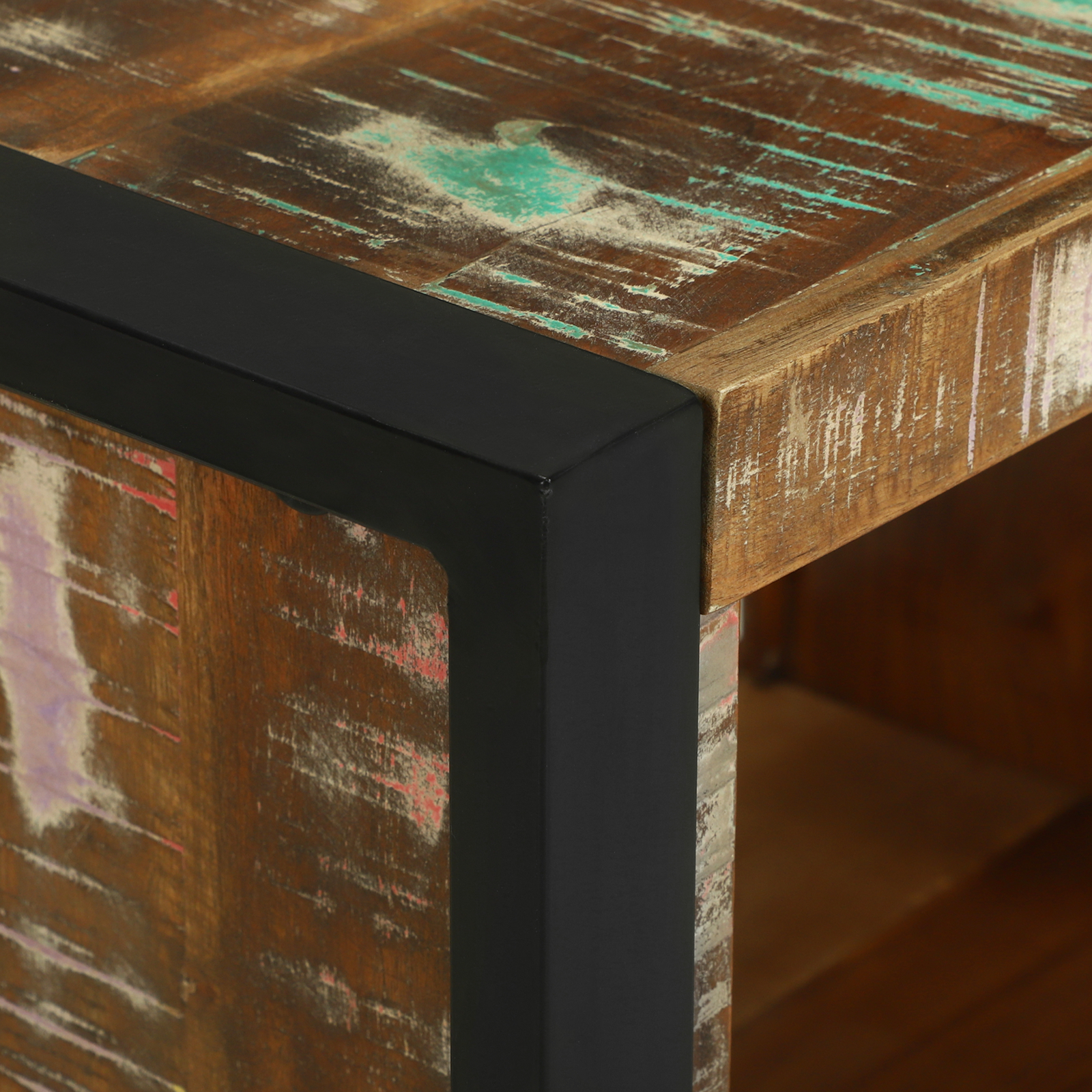 Cub de Perete 55x35x40 cm Lemn Recuperat Solid [7]