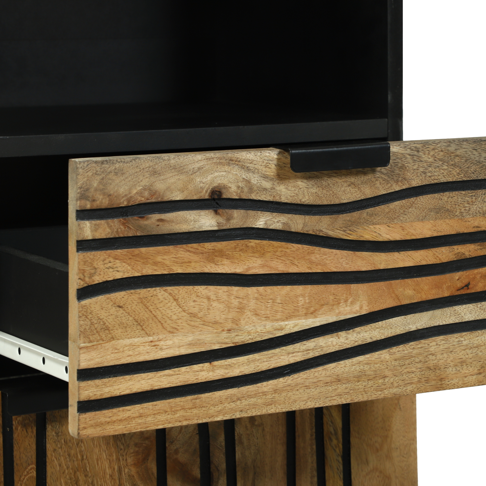 Cabinet de baie 38x33.5x160 cm Lemn Masiv Mango [6]