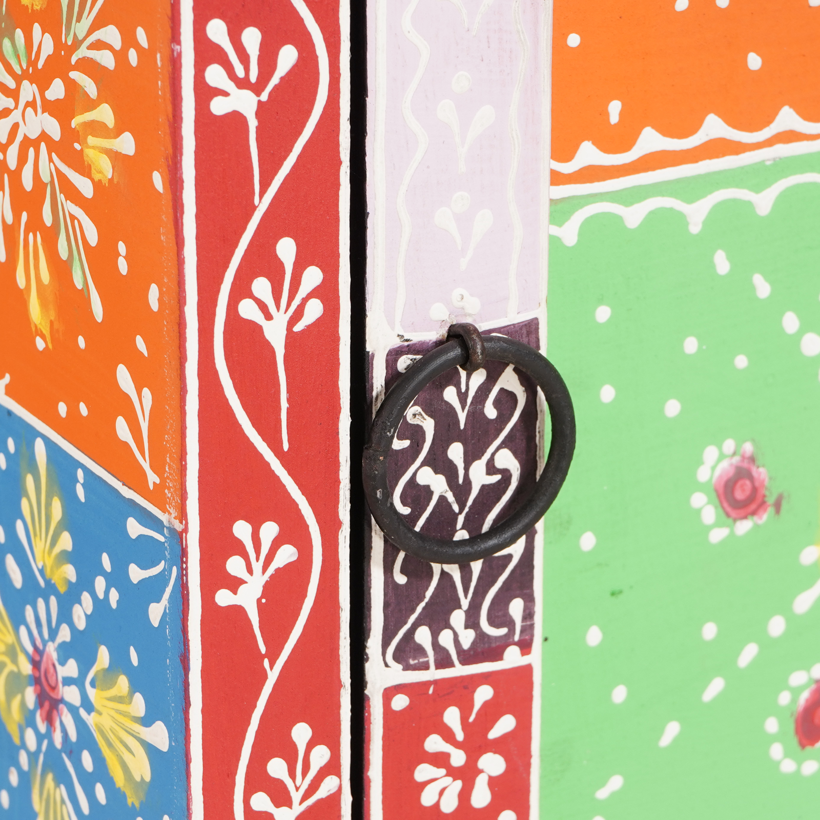 Cabinet 30x30x90 cm din lemn solid de mango [7]