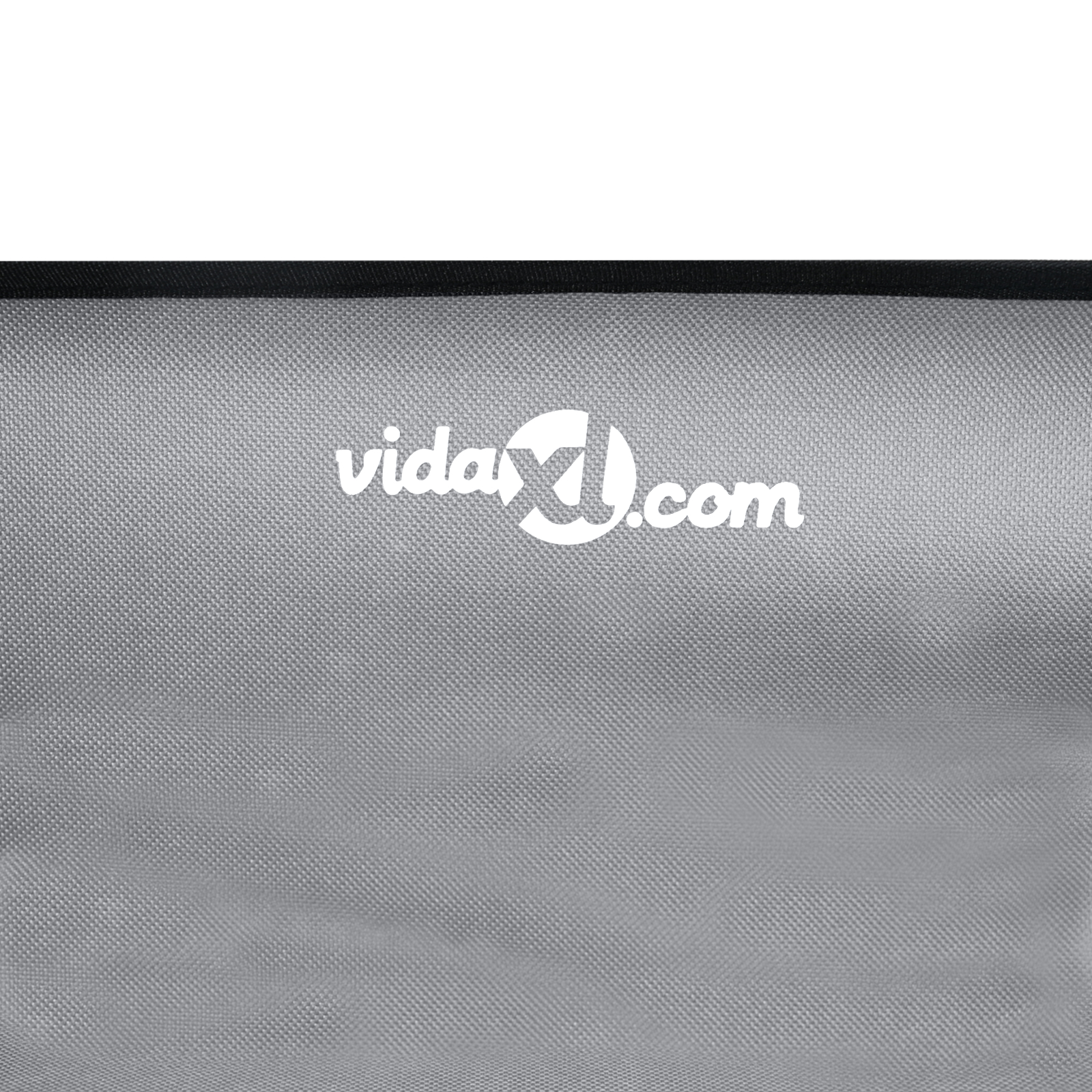 Pat Elevat pentru Câini Gri Deschis Cadru metalic, țesătură Oxford [7]