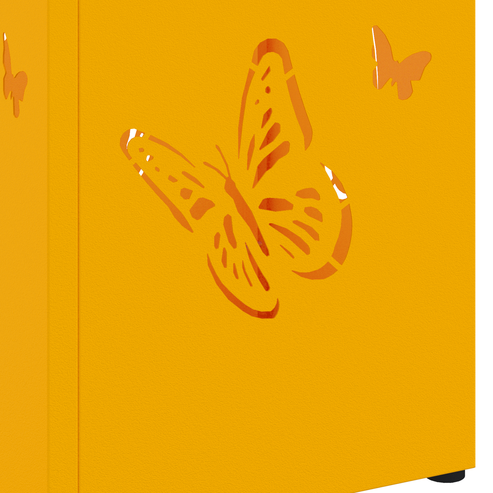 Suport de umbrele Galben muștar Metal Standard [4]