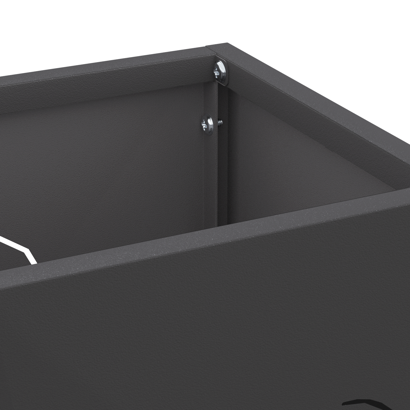 Suport Umbrele Negru Oțel Mediu Suport Umbre Negru [3]