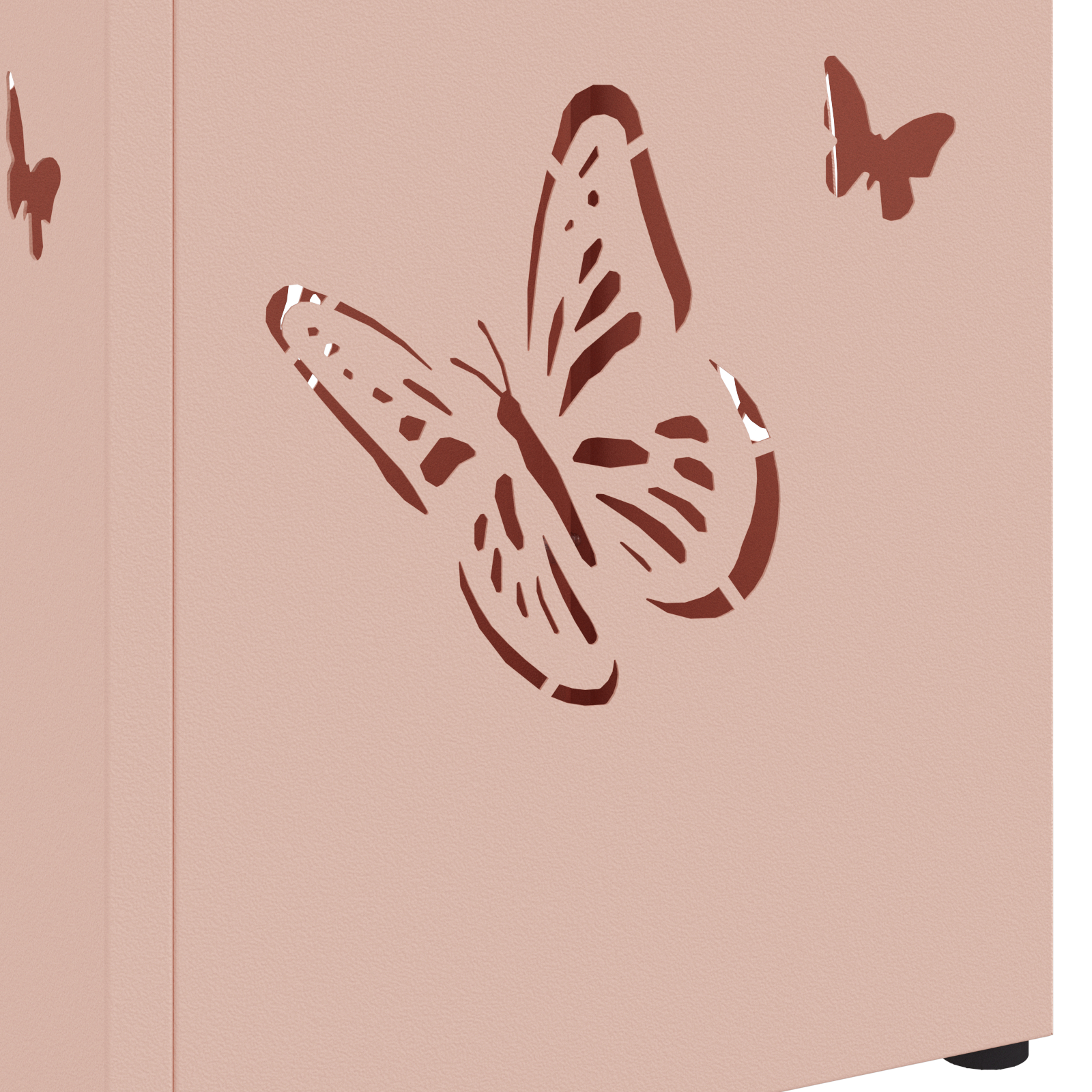 Suport de umbrele Roz Metal Mediu Inserții Decorative [4]