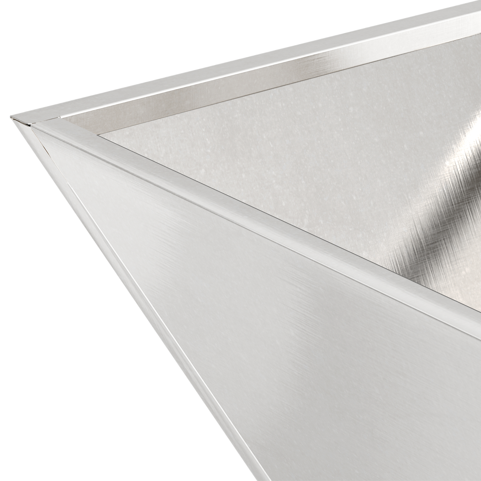 Ghiveci din Metal Oțel Inoxidabil 40 x 40 x 15 cm Durabil [9]