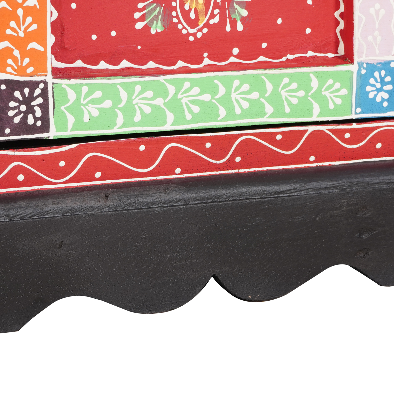 Cabinet 30x30x90 cm din lemn solid de mango [8]