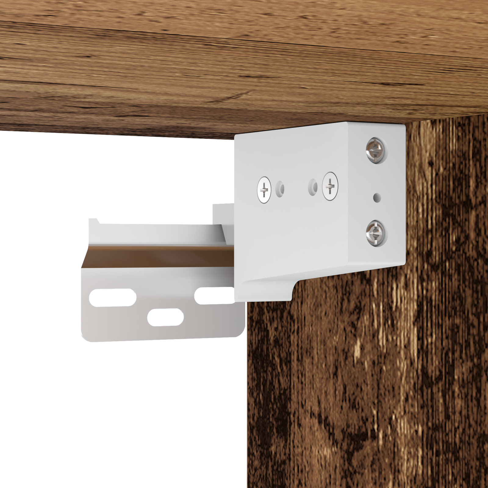 Set Mobilier Baie din 3 Piese Lemn Vechi [9]