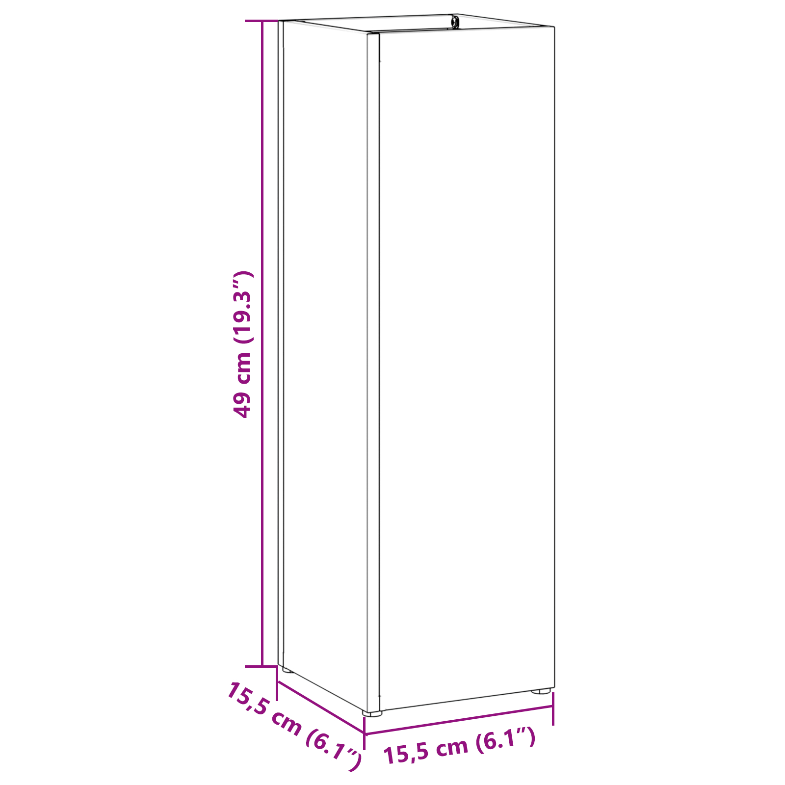 Suport Umbrele Antracit Metal Standard Suport Umbrele [6]