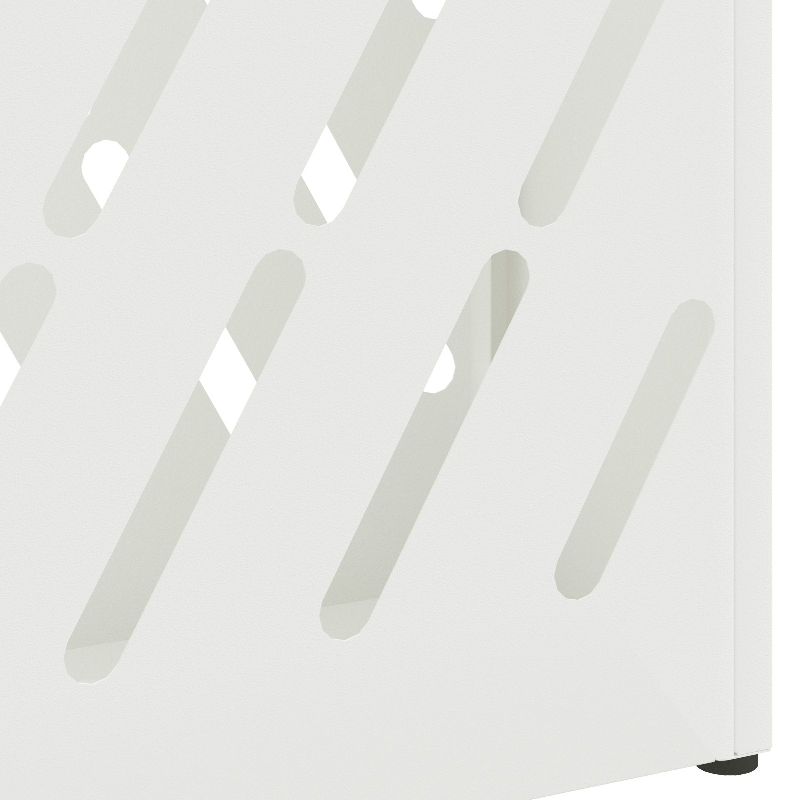 Suport pentru Umbrele Alb Metal Compact Inserții Decorative [4]