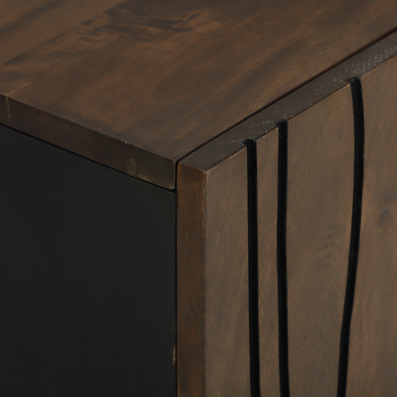 Cabinet pentru chiuvetă Nuc Lemn masiv, Metal Mediu Elegant [6]