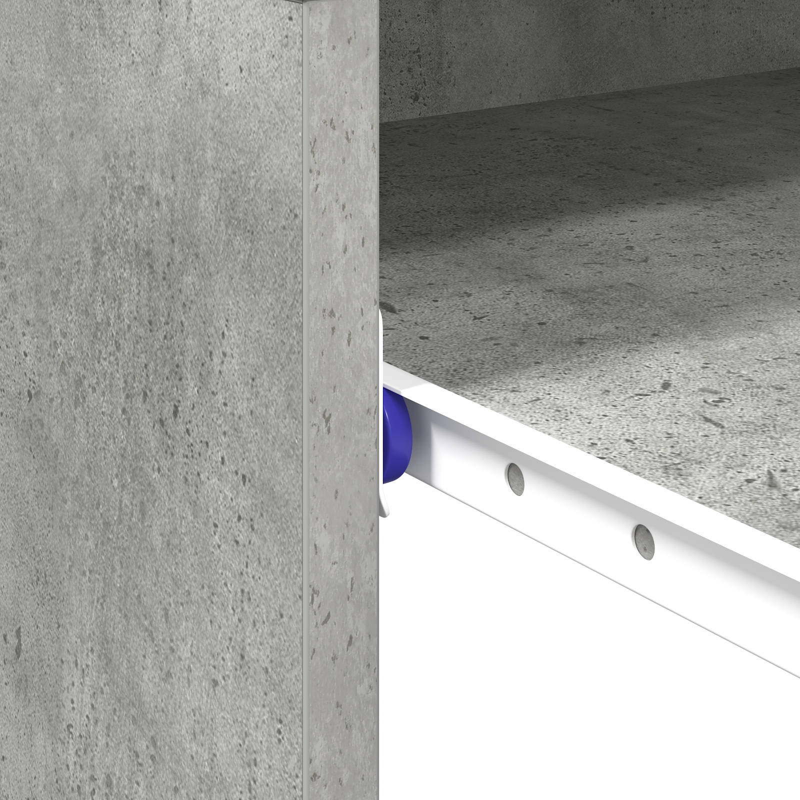 birou de computer Gri betonat Plăci aglomerate Birou Beton [9]