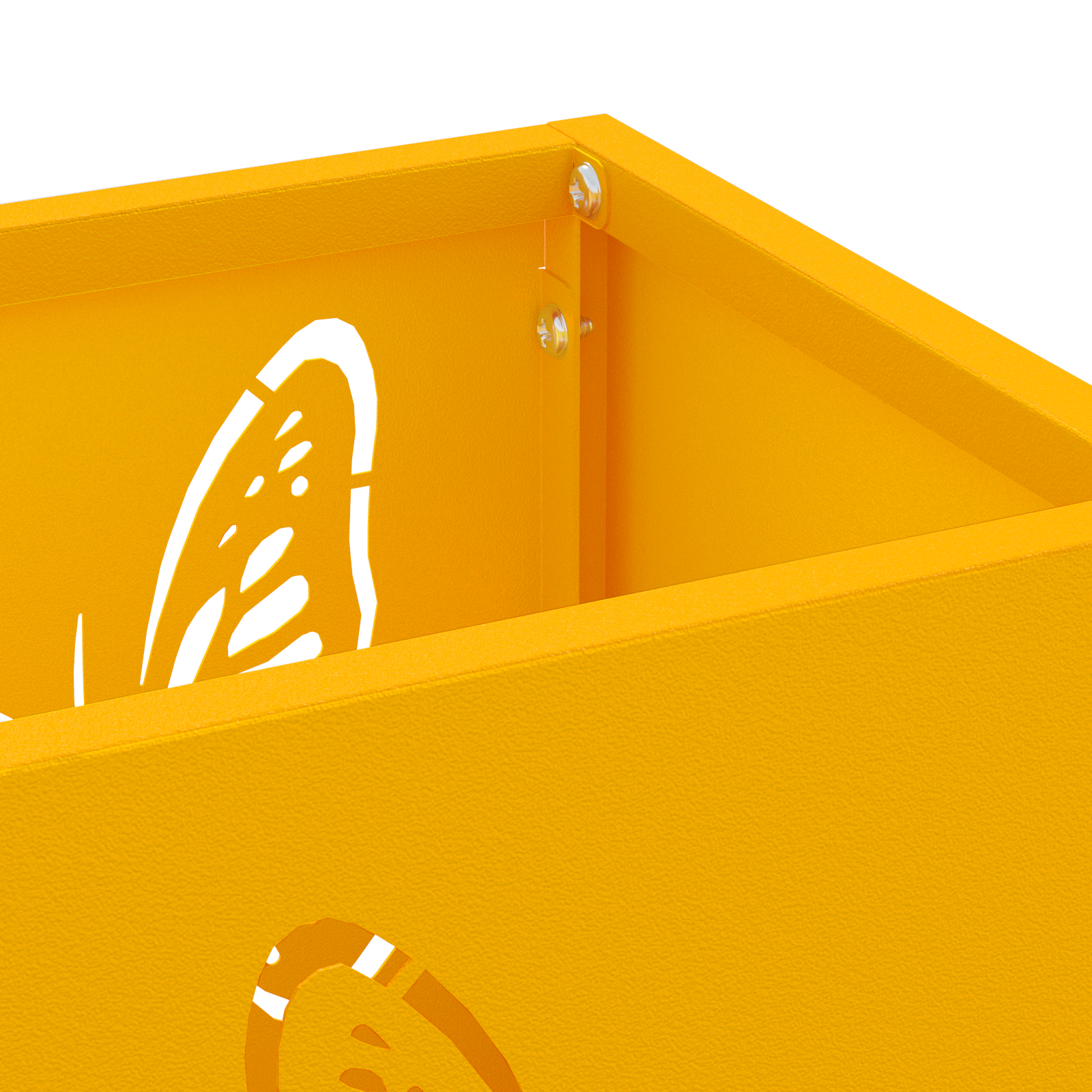 Suport de umbrele Galben muștar Metal Standard [3]