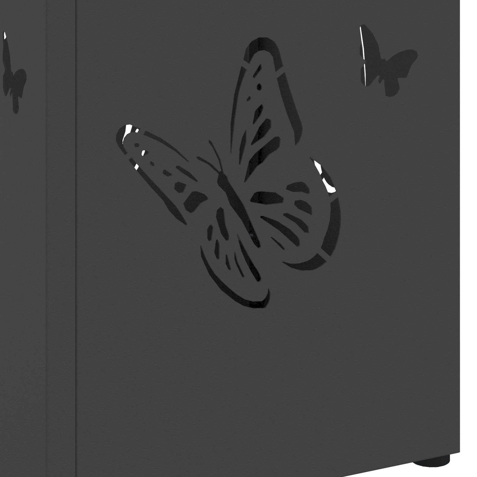 Suport de umbrele Negru Metal Mediu Inserții decorative [4]