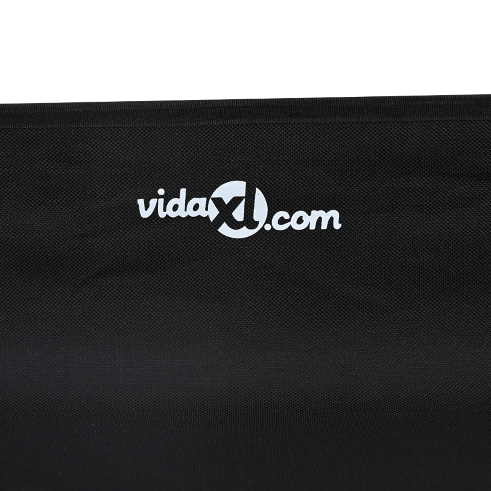 Pat ridicat pentru câini negru, din țesătură Oxford și oțel [7]