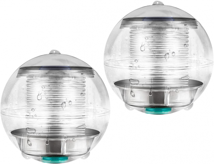 Set de 2 becuri led cu energie solara [3]