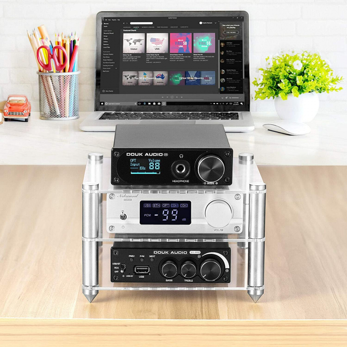 Suport montare rack audio acrilic [5]