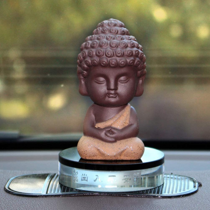 Set de 4 Statui figurina mini Buddha [5]