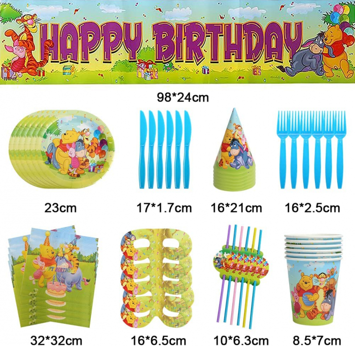 Set 49 piese decoratiuni petrecere copii [3]