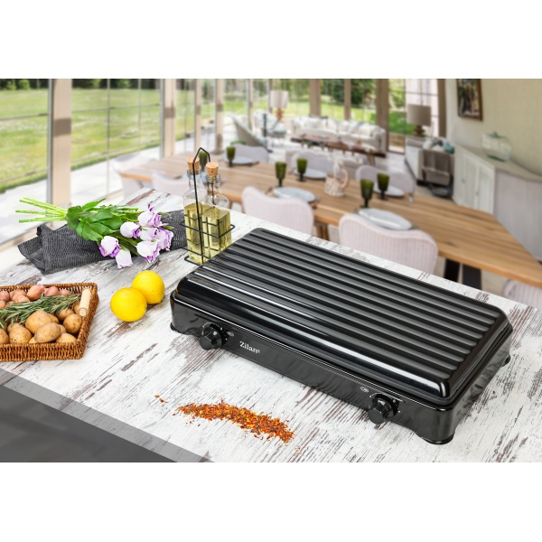 Aragaz 2 ochiuri ,culoare negru utilizare numai GPL butelie [6]