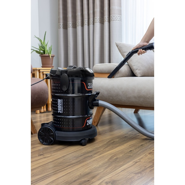 Aspirator Zilan ZLN2006,Putere 2400W, Fara sac, Functie de suflare, Capacitate 21L [10]