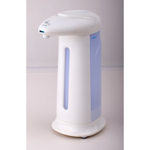 Dozator automat de sapun Alb, 400ml si indicator LED [2]