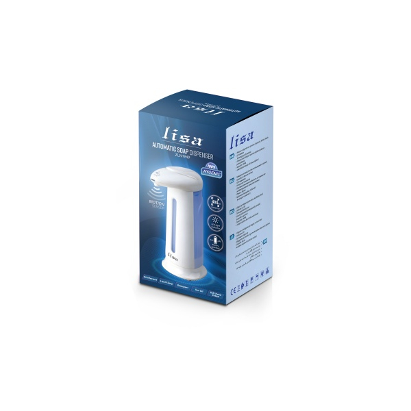 Dozator automat de sapun Alb, 400ml si indicator LED [3]