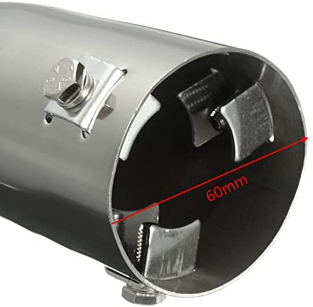 Bara de protecție pentru țeavă de eșapament curbată pentru mașină de 60 mm din oțel [5]