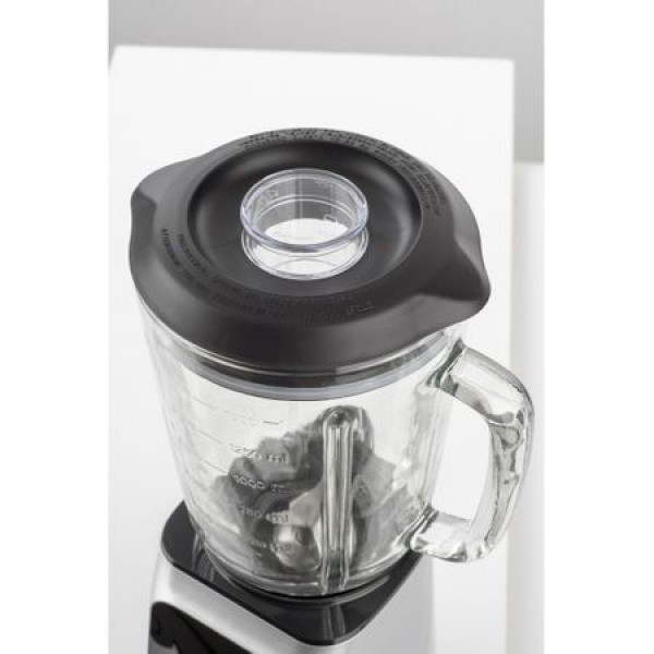 Blender, 1.5 l, 2 viteze + Functie impuls, Zdrobire gheata, Vas de sticla, Inox [4]