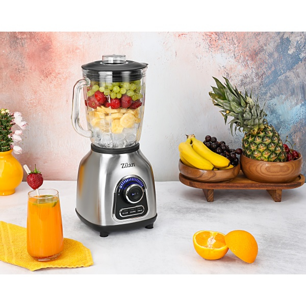 Blender Inox, putere 1400 W, capacitate 1.75L, viteza ajustabila [6]