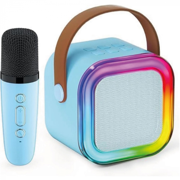 Boxă Karaoke Bluetooth cu Microfon - Sistem Audio Portabil pentru Petreceri [1]