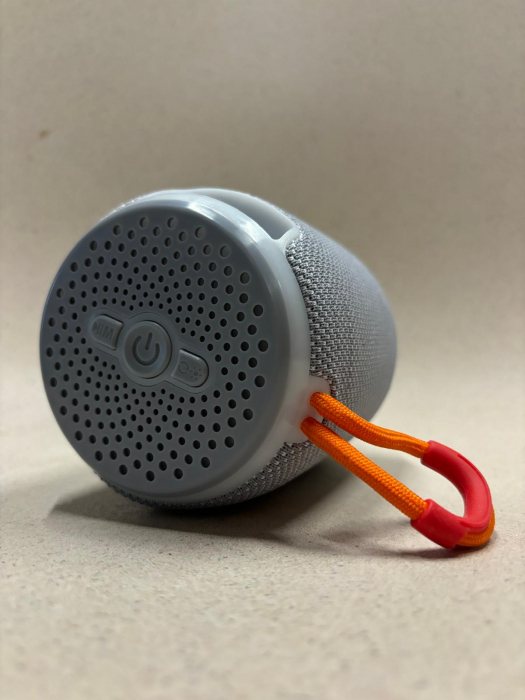 Boxa portabila Bluetooth USB FM MICRO SD Gri [3]