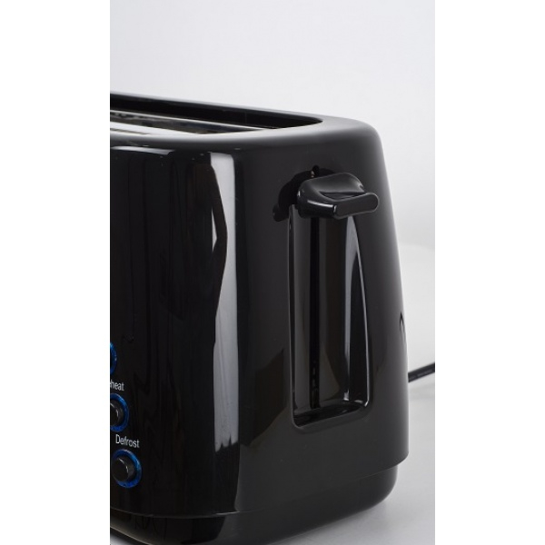 Prajitor paine dublu,1400W, 5 grade rumenire si functii multiple Negru, [13]