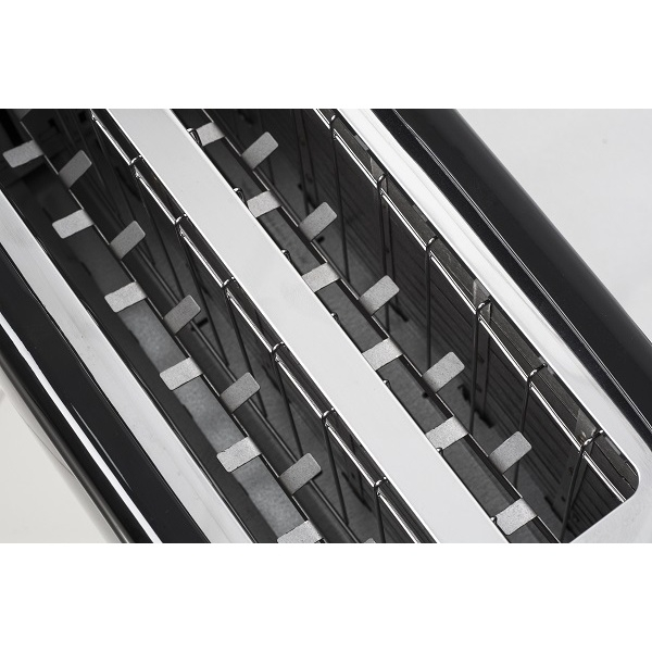 Prajitor paine dublu,1400W, 5 grade rumenire si functii multiple Negru, [6]
