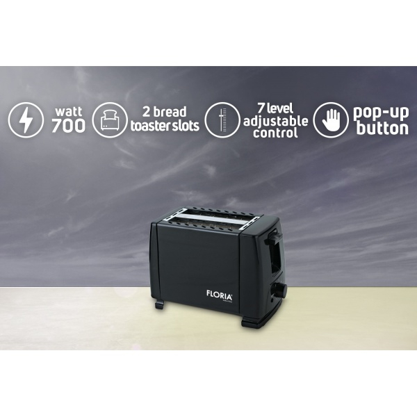 Prajitor de paine,700W, 7 nivele de control al temperaturii, buton de oprire [5]