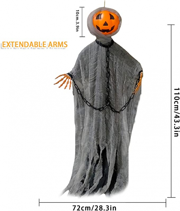 Cap de dovleac de Halloween [2]