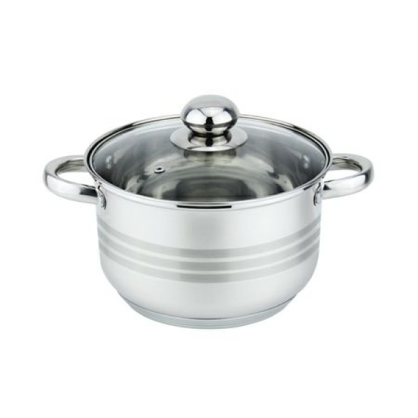 Oala cu capac,Inox, 22 x 14 cm, 4 L [1]