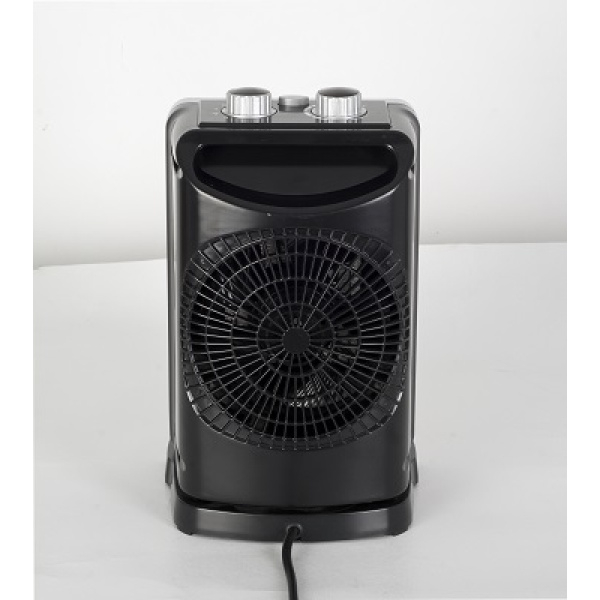 Aeroterma ceramica, Putere 2000W, 2 trepte de reglare temperatura+aer rece, Termostat reglabil, Rezistenta ceramica, Functie oscilatie, Sistem siguranta impotriva rasturnarii si supraincalzirii [5]