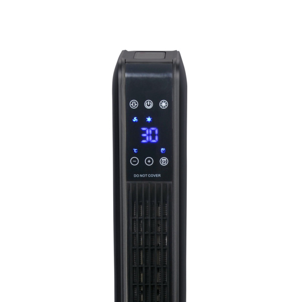 Aeroterma ceramica turn  Negru, 2200W, Ecran cu atingere, Timer 8H [2]