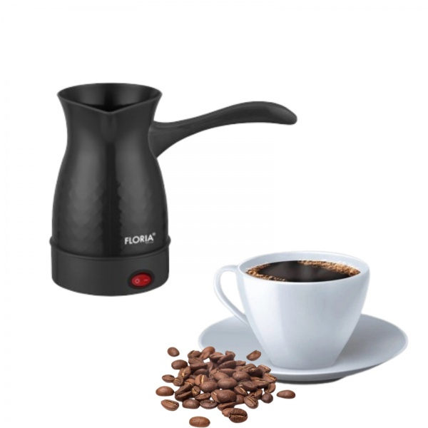 Ibric electric,putere 600W, capacitate 800 ml, 6 cesti, Negru [2]
