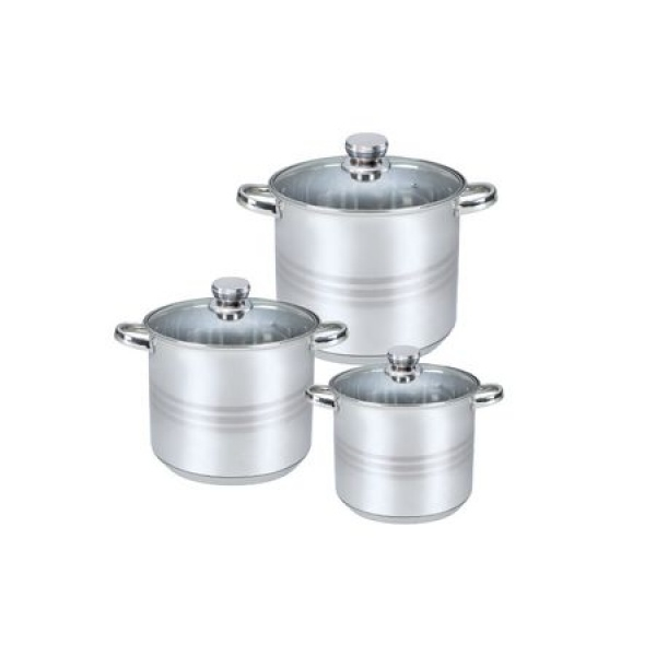 Set oale,6 piese, pentru toate sursele de caldura, Inox [1]