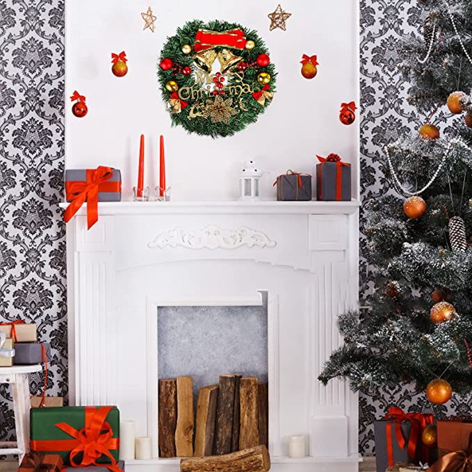 Coronita de craciun  pentru decorarea usii [3]
