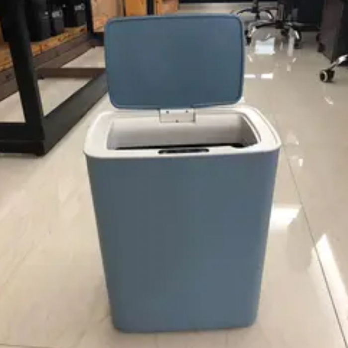 Cos de Gunoi Automat cu Sensor, pentru bucatarie sau baie, fabricat din plastic cu capac anti-miros, capacitate 14L [2]